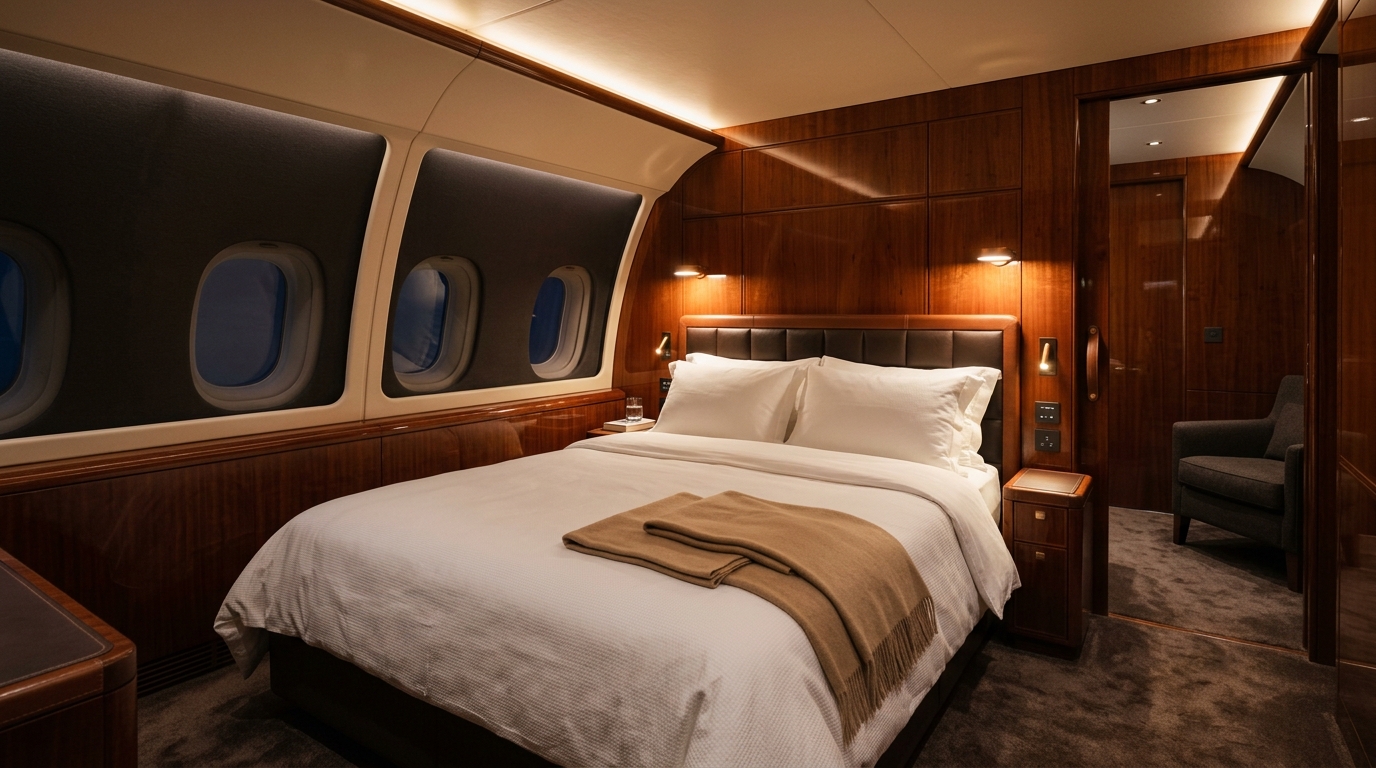 Dedicated Master Stateroom with Plush Queen Berth Suite